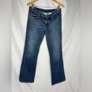 Lucky brand size 8/29 buttons fly boot cut